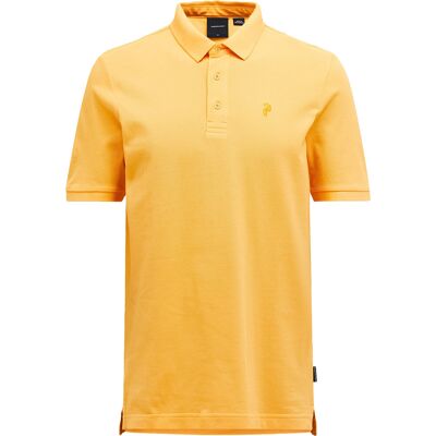 Peak Performance Men's Classic Cotton Polo Blazing Orange S Peak Performance Men's Classic Cotton Polo Blazing Orange S