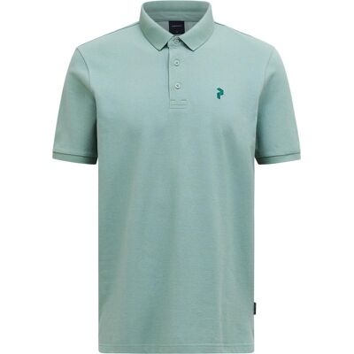 Peak Performance Men's Classic Cotton Polo Green Valley L Peak Performance Men's Classic Cotton Polo Green Valley L