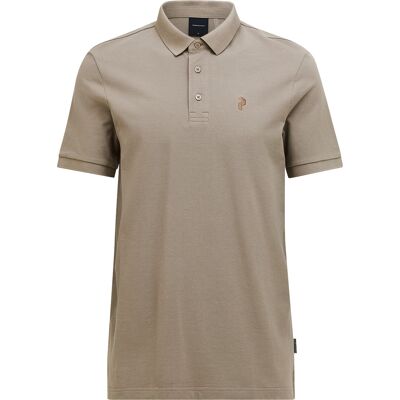 Peak Performance Men's Classic Cotton Polo Avid Beige XXL Peak Performance Men's Classic Cotton Polo Avid Beige XXL