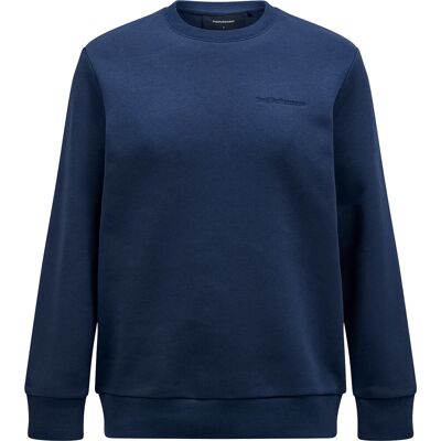 Peak Performance Men's Original Small Logo Crew Blue Shadow XXL Peak Performance Men's Original Small Logo Crew Blue Shadow XXL