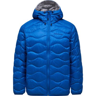 Peak Performance Men's Helium Down Hood Jacket True Blue L Peak Performance Men's Helium Down Hood Jacket True Blue L