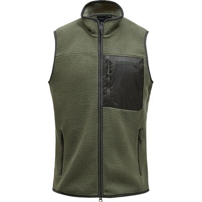Peak Performance Men's Pile Vest Pine Needle S Peak Performance Men's Pile Vest Pine Needle S