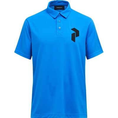 Peak Performance Men's Panmore Polo Crisp Air Blue L Peak Performance Men's Panmore Polo Crisp Air Blue L