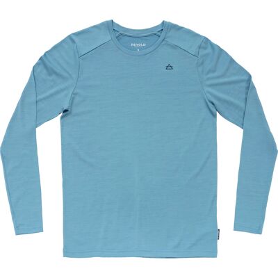 Devold Men's Premium Long Sleeve Skyblue S Devold Men's Premium Long Sleeve Skyblue S