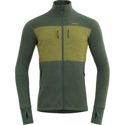 Devold Men's Egga Grid Merino Jacket Forest/green S Devold Men's Egga Grid Merino Jacket Forest/green S