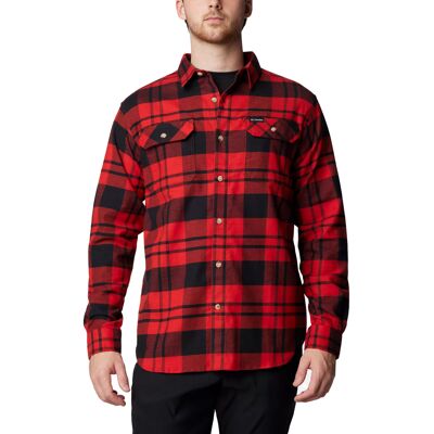 Columbia Men's Flare Gun Stretch Flannel Sail Red River Crossing Plaid M Columbia Men's Flare Gun Stretch Flannel Sail Red River Crossing Plaid M