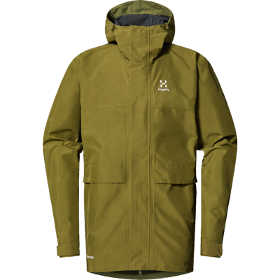 Haglöfs Men's Reed GORE-TEX Parka Olive Green M Haglöfs Men's Reed GORE-TEX Parka Olive Green M