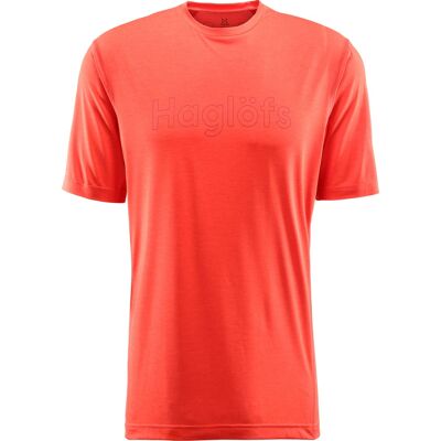 Haglöfs Ridge Tee Men Pop Red XS Haglöfs Ridge Tee Men Pop Red XS