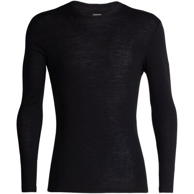 Icebreaker Men's 175 Everyday Longsleeve Crewe Black M Icebreaker Men's 175 Everyday Longsleeve Crewe Black M