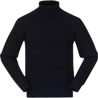 Bergans Men's Nordmarka Merino High Neck Jumper Navy Blue XXL Bergans Men's Nordmarka Merino High Neck Jumper Navy Blue XXL