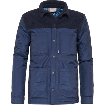 Varg Men's Ingarö Shirt Jacket Dark Blue S Varg Men's Ingarö Shirt Jacket Dark Blue S