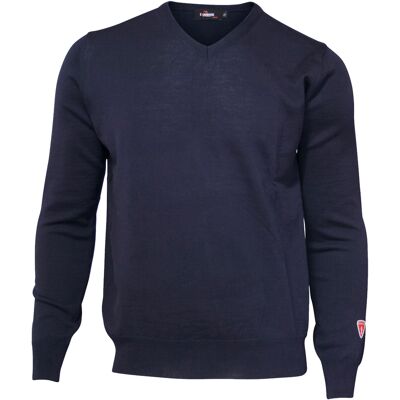 Ivanhoe Men's Cashwool V-Neck Navy S Ivanhoe Men's Cashwool V-Neck Navy S