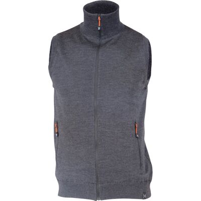 Ivanhoe Men's York Vest Windbreaker Graphite Marl XS Ivanhoe Men's York Vest Windbreaker Graphite Marl XS