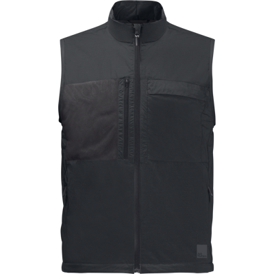 Jack Wolfskin Men's Bike Commute Insulated Vest Phantom S Jack Wolfskin Men's Bike Commute Insulated Vest Phantom S