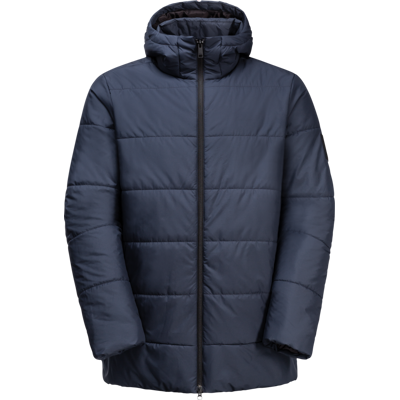 Jack Wolfskin Men's Deutzer Long Jacket Night Blue XL Jack Wolfskin Men's Deutzer Long Jacket Night Blue XL