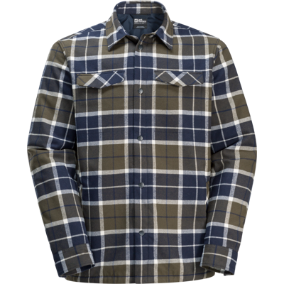 Jack Wolfskin Men's Van View Shirt Night Blue 41 S Jack Wolfskin Men's Van View Shirt Night Blue 41 S