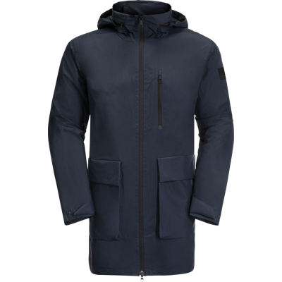 Jack Wolfskin Men's Norden Port Parka Night Blue S Jack Wolfskin Men's Norden Port Parka Night Blue S