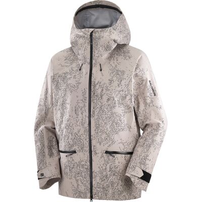 Salomon Men's Absolute 3L Jacket Print Ao/Etherea Ao / Etherea M Salomon Men's Absolute 3L Jacket Print Ao/Etherea Ao / Etherea M
