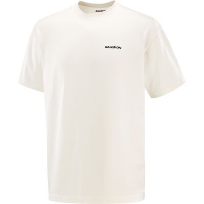 Salomon Men's RX Logo Tee Whisper White Whisper White/ S Salomon Men's RX Logo Tee Whisper White Whisper White/ S