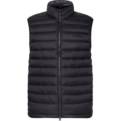 Didriksons Men's Marino Vest Black XXL Didriksons Men's Marino Vest Black XXL