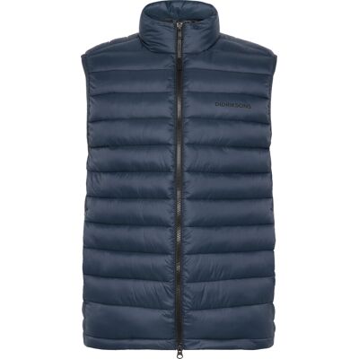 Didriksons Men's Marino Vest Sleepy Blue L Didriksons Men's Marino Vest Sleepy Blue L