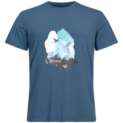 Urberg Men's Printed Tree Tee Midnight Navy/sky XXL Urberg Men's Printed Tree Tee Midnight Navy/sky XXL