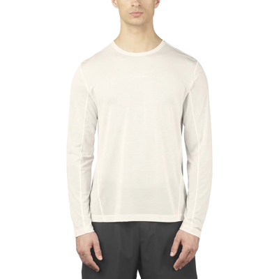 Salomon Men's Shkout Core Long Sleeve Tee Whisper White M Salomon Men's Shkout Core Long Sleeve Tee Whisper White M
