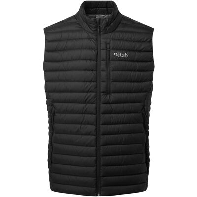 Rab Men's Microlight Down Vest Black XS Rab Men's Microlight Down Vest Black XS