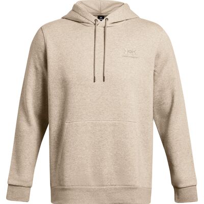 Under Armour Men's UA Essential Fleece Hoodie Timberwolf Taupe Brown S Under Armour Men's UA Essential Fleece Hoodie Timberwolf Taupe Brown S