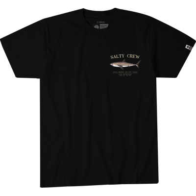 Salty Crew Men's Bruce Short-Sleeve Premium Tee Black S Salty Crew Men's Bruce Short-Sleeve Premium Tee Black S