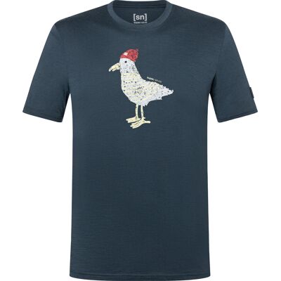 super.natural Men's Johnny Tee Blueberry/various M super.natural Men's Johnny Tee Blueberry/various M