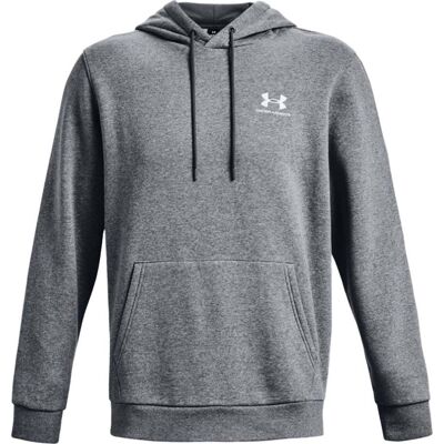 Under Armour Men's UA Essential Fleece Hoodie Pitch Gray Pitch Gray Medium Heather S Under Armour Men's UA Essential Fleece Hoodie Pitch Gray Pitch Gray Medium Heather S
