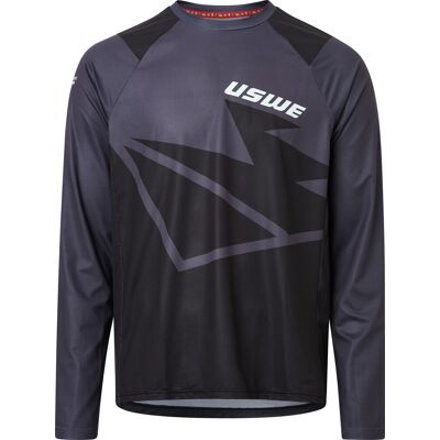 USWE Men's Berg MTB Jersey Blackened Pearl XS USWE Men's Berg MTB Jersey Blackened Pearl XS
