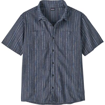 Patagonia Men's Back Step Shirt Rapids: New Navy S Patagonia Men's Back Step Shirt Rapids: New Navy S