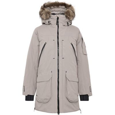 Didriksons Men's Zeus Parka 2 Ash Brown XL Didriksons Men's Zeus Parka 2 Ash Brown XL