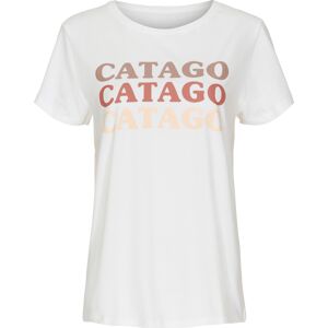 Catago Women's Touch Short Sleeve White XS, White