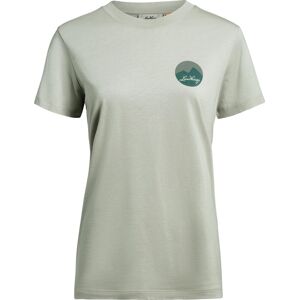 Lundhags Women's Järpen Printed T-Shirt Moss Grey XS Lundhags Women's Järpen Printed T-Shirt Moss Grey XS