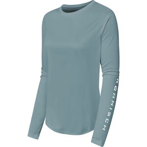 Röhnisch Women's Team Logo Long Sleeve Stormy Sea M Röhnisch Women's Team Logo Long Sleeve Stormy Sea M