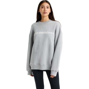 Röhnisch Women's Cotton Emblem Sweatshirt Grey Melange XS Röhnisch Women's Cotton Emblem Sweatshirt Grey Melange XS