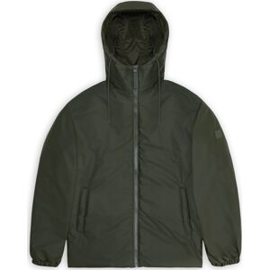 Rains Unisex Lohja Insulated Jacket W3T1 Green M Rains Unisex Lohja Insulated Jacket W3T1 Green M