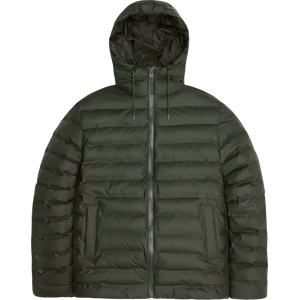 Rains Unisex Lohja Puffer Jacket W3T2 Green XS Rains Unisex Lohja Puffer Jacket W3T2 Green XS