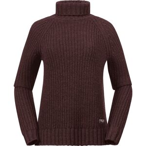 Bergans Women's Nordmarka Merino High Neck Jumper Amarone Red M Bergans Women's Nordmarka Merino High Neck Jumper Amarone Red M