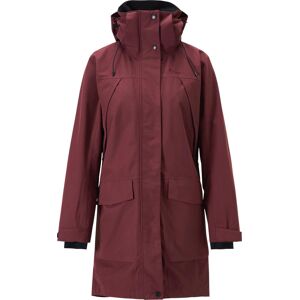Pinewood Women's Rain Parka Earth Plum S Pinewood Women's Rain Parka Earth Plum S