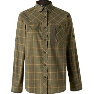 Pinewood Women's Wolf Shirt Green/terracotta S Pinewood Women's Wolf Shirt Green/terracotta S