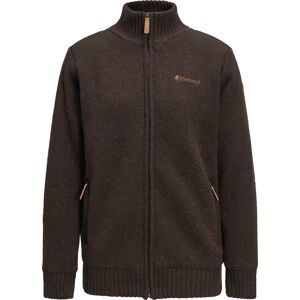 Pinewood Women's Hurricane Full Zip Sweater Dark Brown Mel M Pinewood Women's Hurricane Full Zip Sweater Dark Brown Mel M