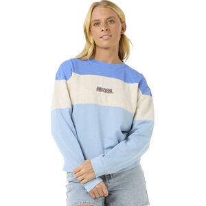 Rip Curl Women's Las Dalias Colourblock Crew Oatmeal Marle S Rip Curl Women's Las Dalias Colourblock Crew Oatmeal Marle S