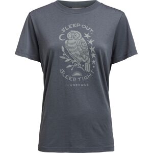 Lundhags Women's Järpen Printed T-Shirt State Blue XS Lundhags Women's Järpen Printed T-Shirt State Blue XS