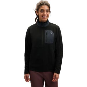 Black Diamond Women's Rift Hz Fleece Jacket Black-black M Black Diamond Women's Rift Hz Fleece Jacket Black-black M