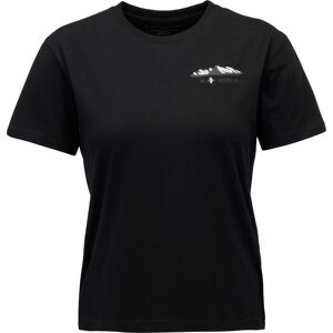 Black Diamond Women's Mountainscape Short Sleeve Tee Black XL Black Diamond Women's Mountainscape Short Sleeve Tee Black XL