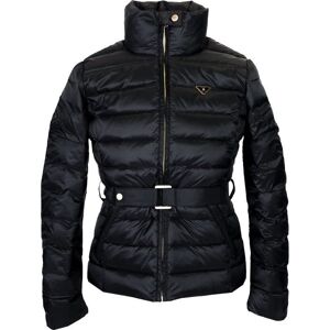 Canada Snow Women's Meg Down Jacket Waist Belt Black L Canada Snow Women's Meg Down Jacket Waist Belt Black L